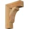 Ekena Millwork Imperial Block Rough Sawn Bracket, Western Red Cedar, 4"W x 14"D x 18"H BKT04X14X18IMP05RWR - alternate 1